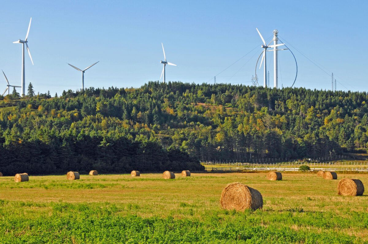 Éolienne à axe vertical